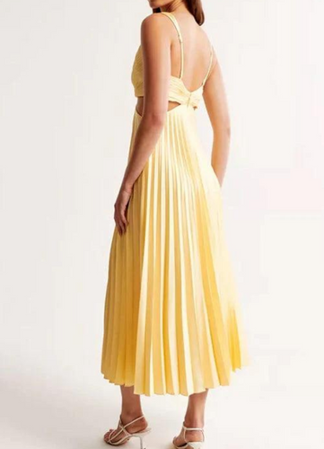Drune | Rücken Offen Abendkleid für Damen Maxi