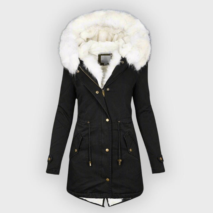 Drune | Langarmiger warmer Wintermantel