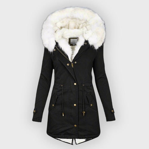 Drune | Langarmiger warmer Wintermantel
