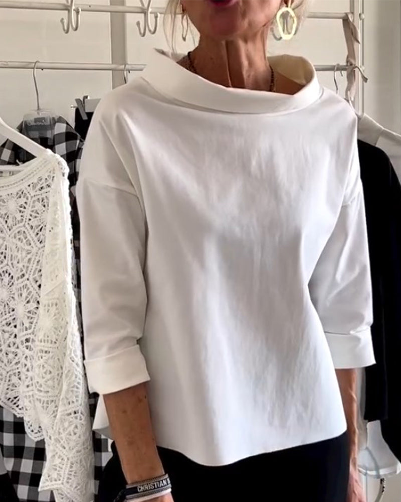 Drune | Damen Sweatshirt Baumwolle