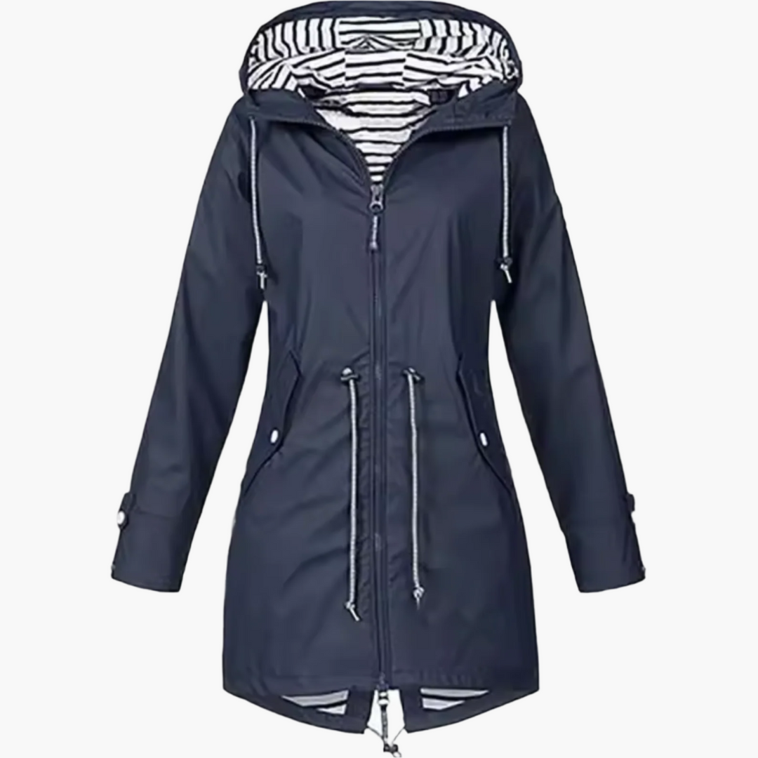 Drune | Regenjacke mit Kapuze - Wasserdichte Windjacke für Outdoor & Alltag