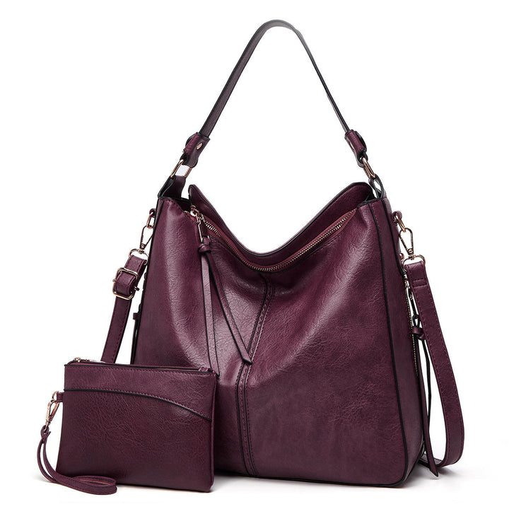 Drune | Vintage-Inspirierte Leder Hobo-Tasche