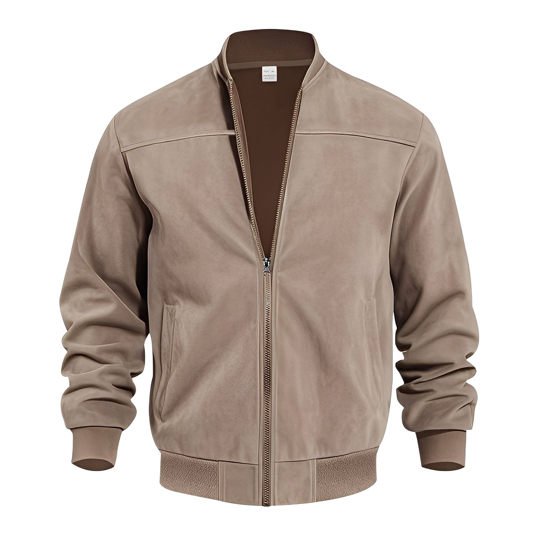 Drune | Klassische, stilvolle Wildlederjacke für Männer