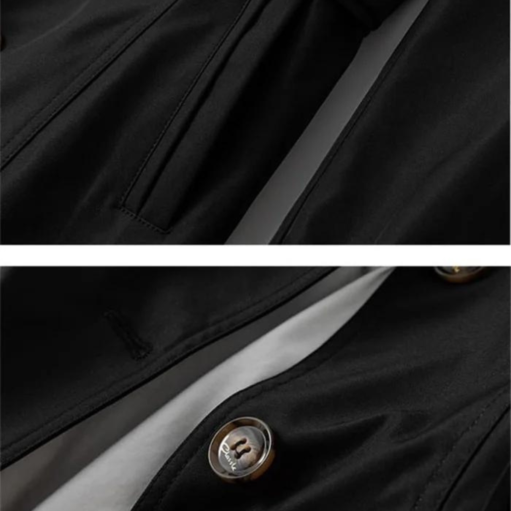 Drune | Eleganter Lange Trenchcoat für Frauen