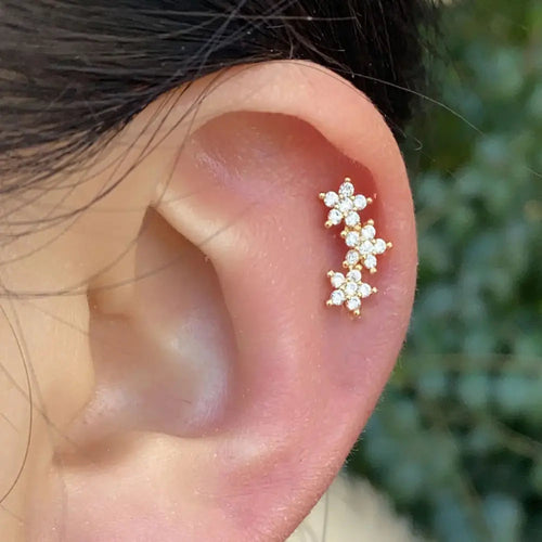 Drune | Tragus Helix 925 Silber Ohrringe Für Damen