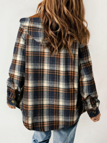 Drune | Kariertes Futter Hemdjacke