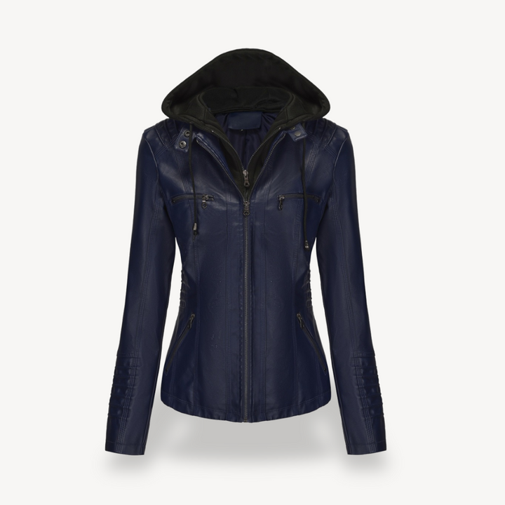 Drune | Motorrad Kunstlederjacke Damen