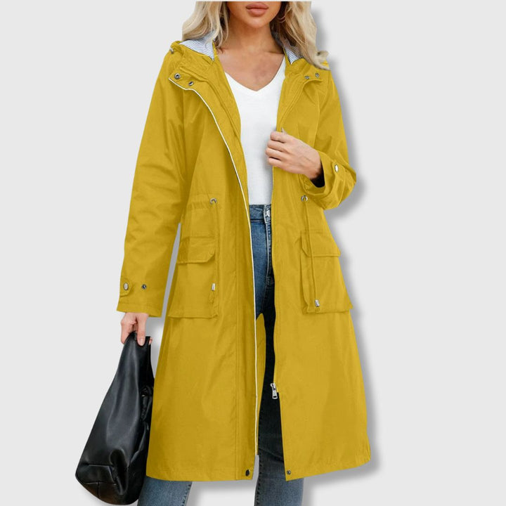 Drune | Lange Alltagsjacke mit Kapuze