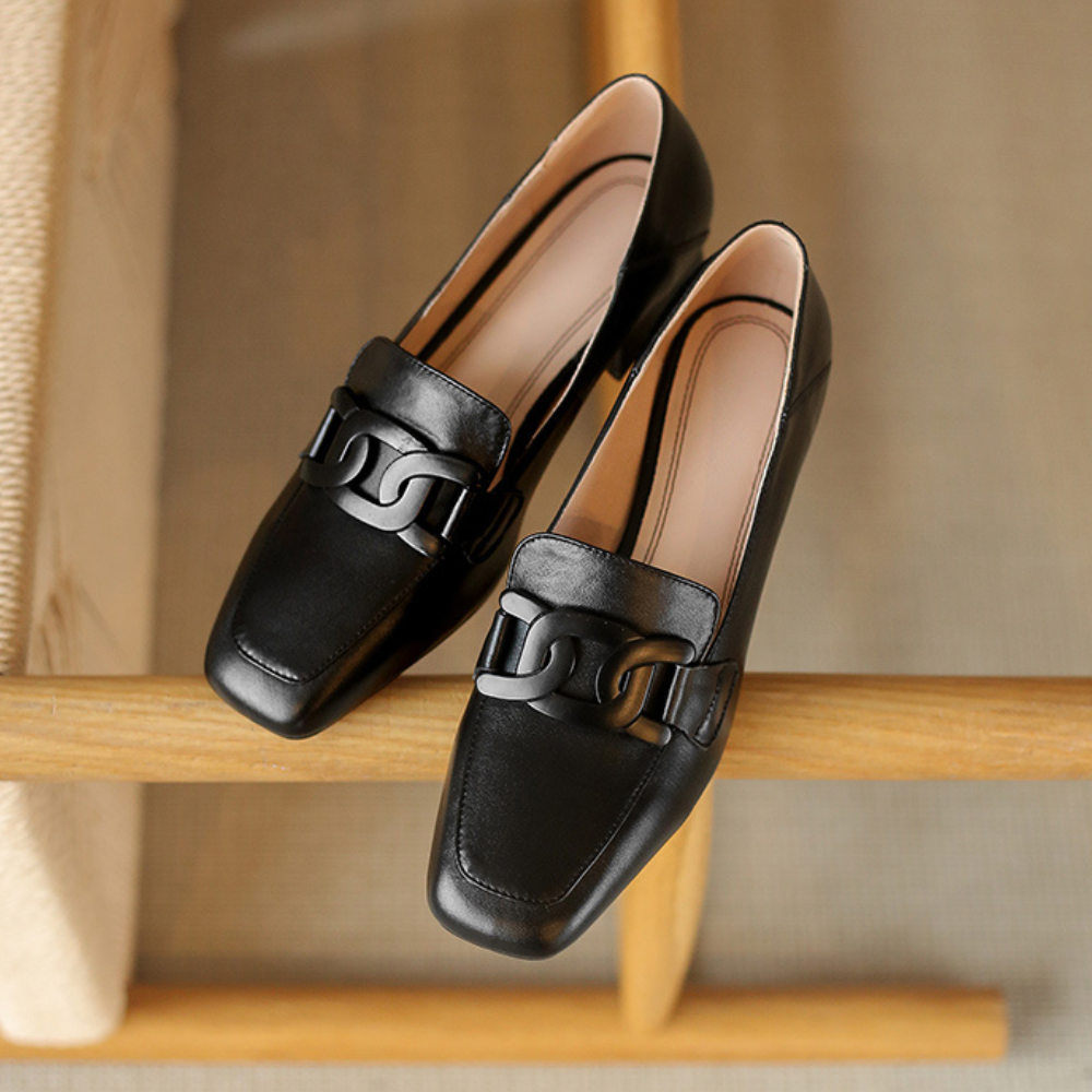 Drune | Bequeme Schuhe mit Mittlerem Absatz und Fußgewölbeunterstützung