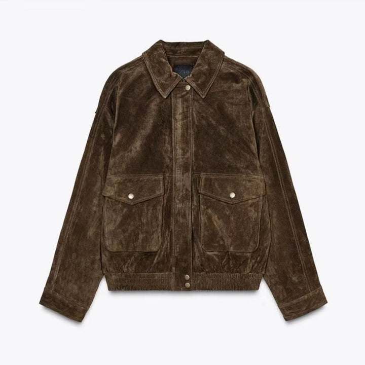 Drune | Übergrößen Wildlederjacke