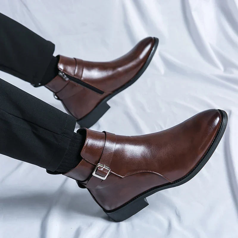 Lederschuhe für Männer Drune