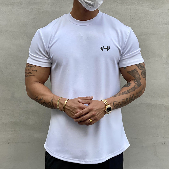 Drune | I T-Shirt aus Elastischem Sportmaterial
