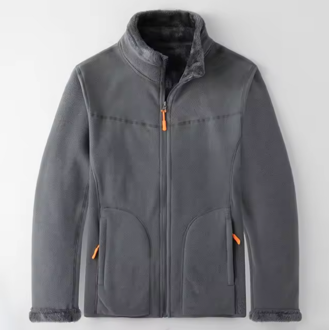 Drune | Doppelseitige Fleecejacke