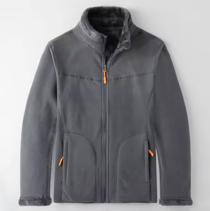 Drune | Doppelseitige Fleecejacke
