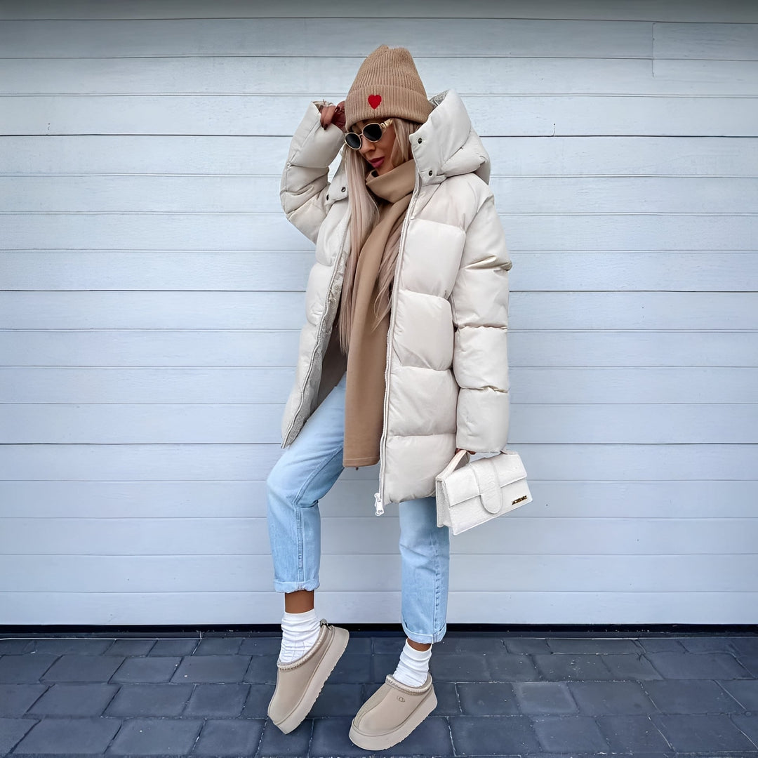 Drune | Elegante, gepolsterte Parkajacke für Frauen