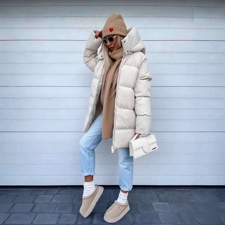 Drune | Elegante, gepolsterte Parkajacke für Frauen