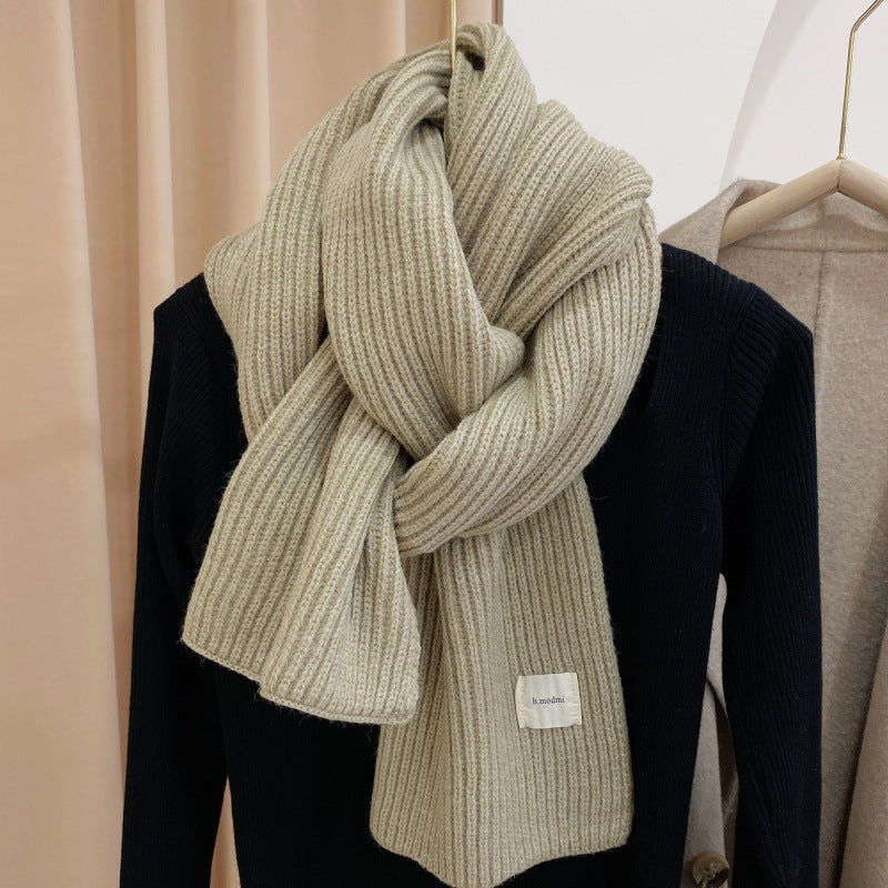 Warmer Strickschal für Damen, vielseitig und modisch