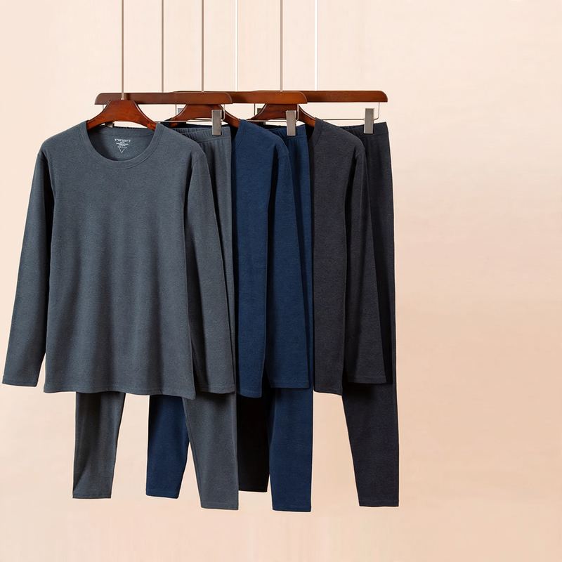 Thermo-Unterwäsche-Set für Herren, elastisch
