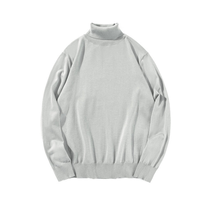 Herren-Wollpullover, Rollkragen, 100% Wolle, dick