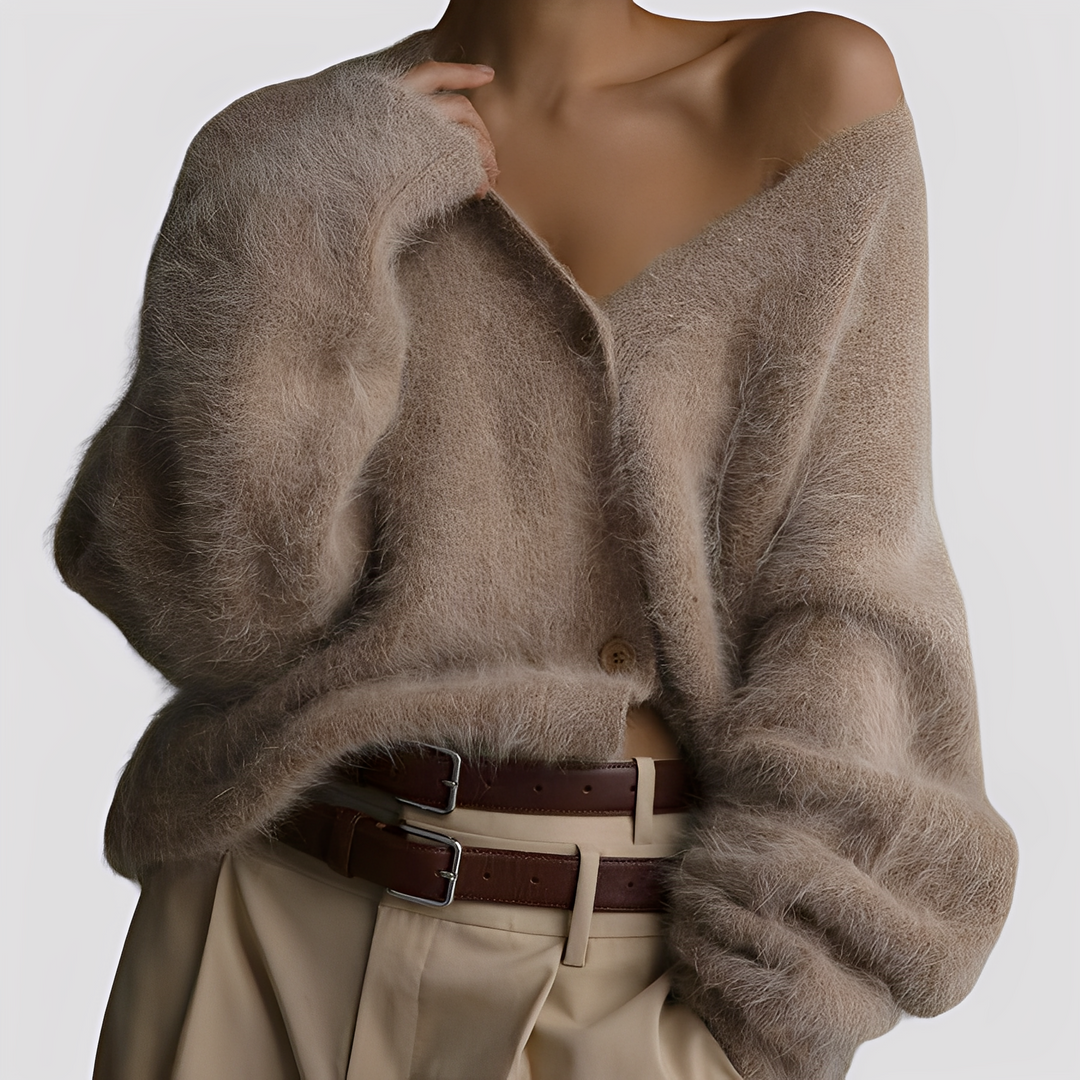 Drune | Bequemer, weiter Damen-Kaschmirpullover