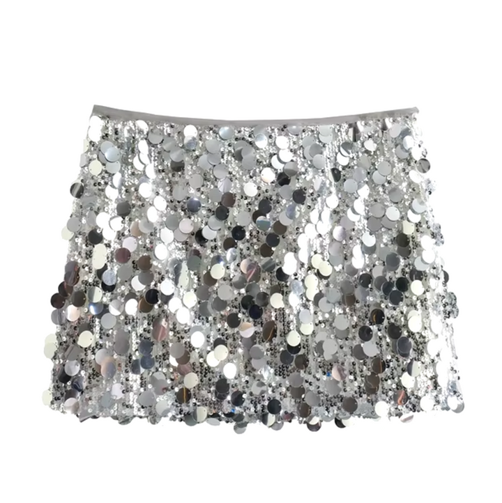 Drune | Minirock mit Paillettenprint für Damen