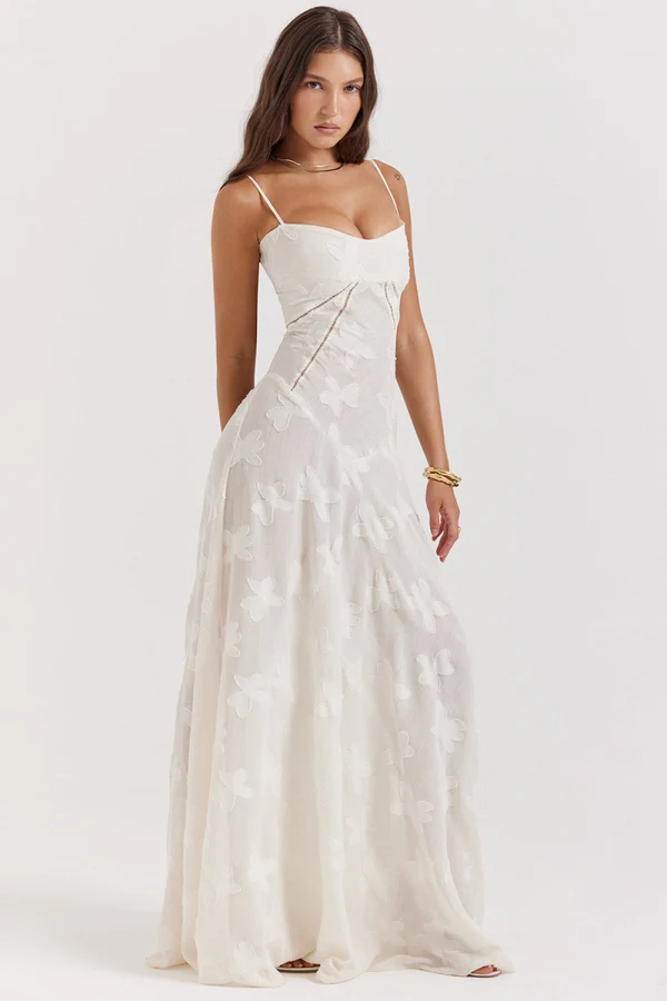 Vintage Spitze Korsett Kleid