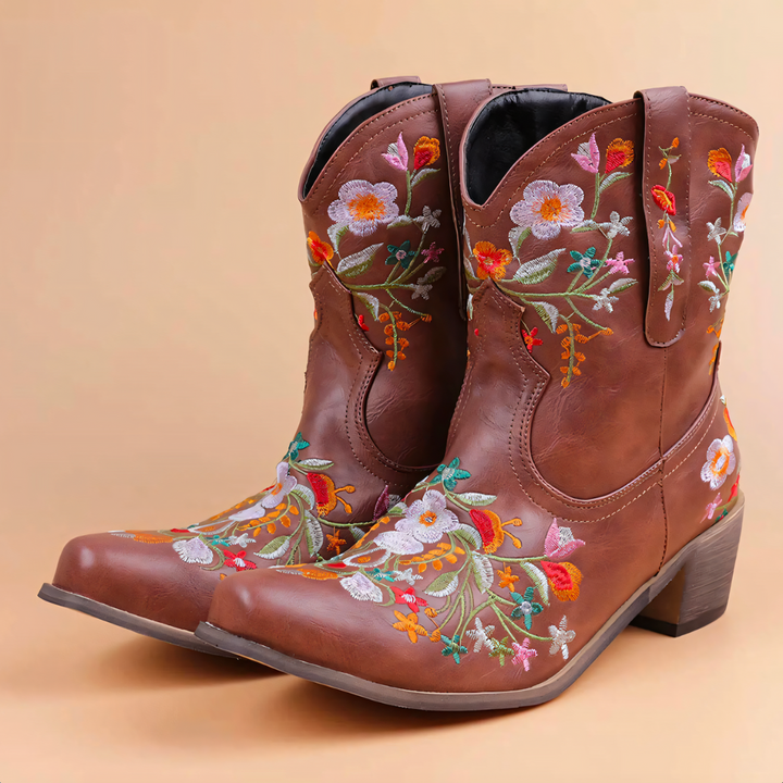 Drune | Wetterfeste Weinlese Cowgirl Stiefel