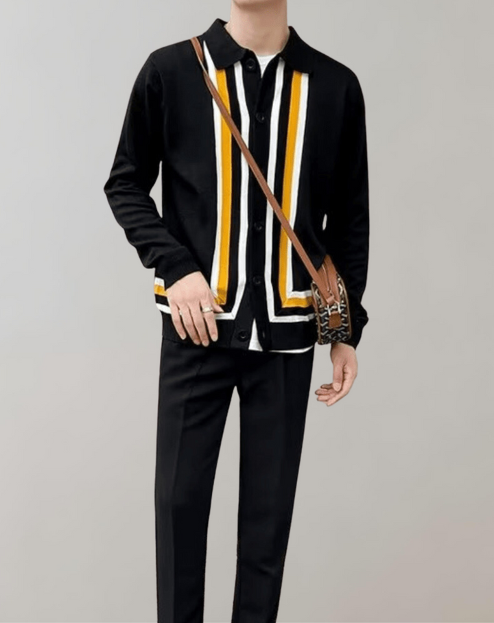 Drune | Weinlese Strickjacke