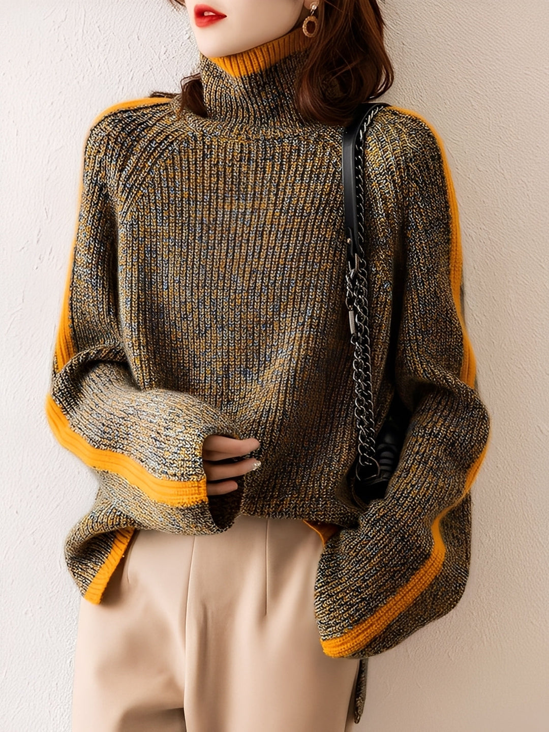 Drune | Moderner, bequemer Damen-Strickpullover