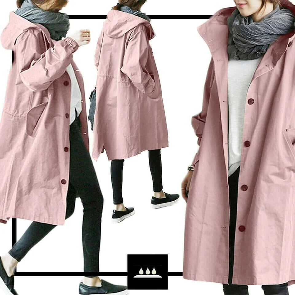 Drune | Schicker Regenmantel für Damen