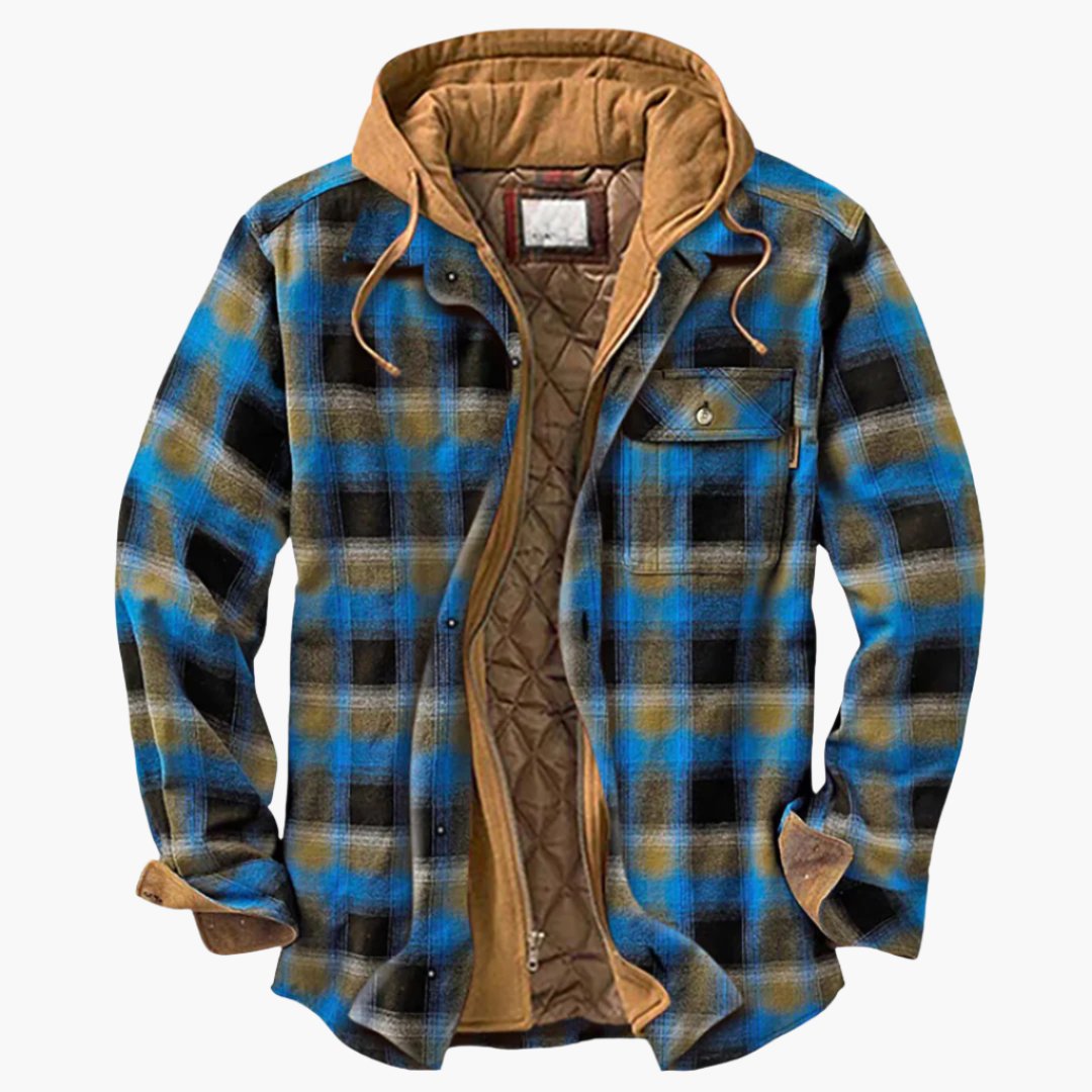 Drune | Freizeitjacke im Holzfäller-Stil mit Kapuze - Zeitlos & Warm für Outdoor und Alltag