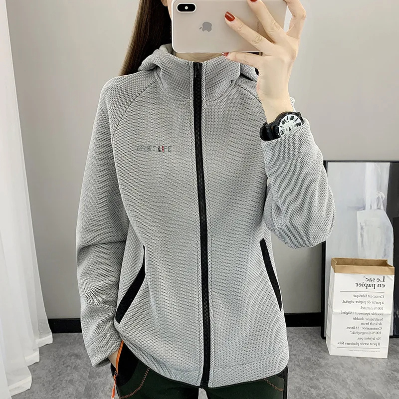 Drune | Fleecejacke Damen, Leicht Und Atmungsaktiv Mit Reißverschluss