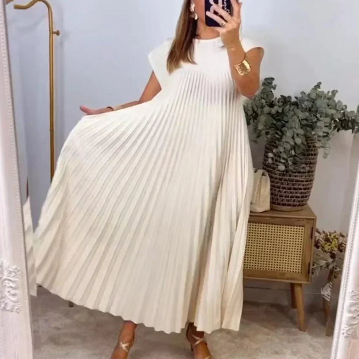 Drune | Leichtes Und Frisches Plisseekleid