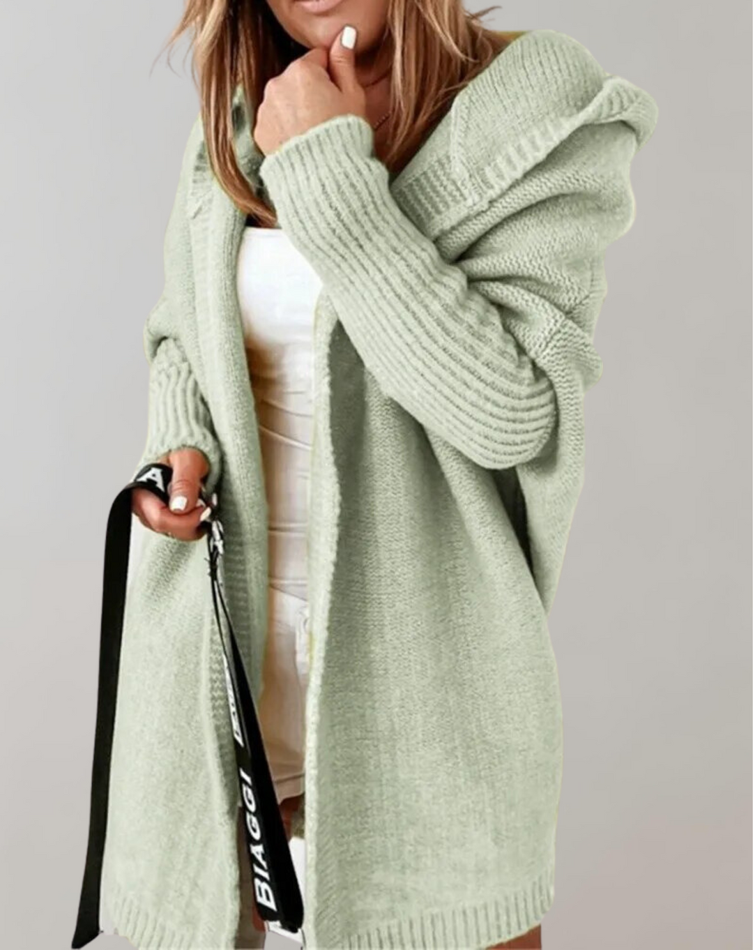 Drune | Pullover Lange Strickjacke
