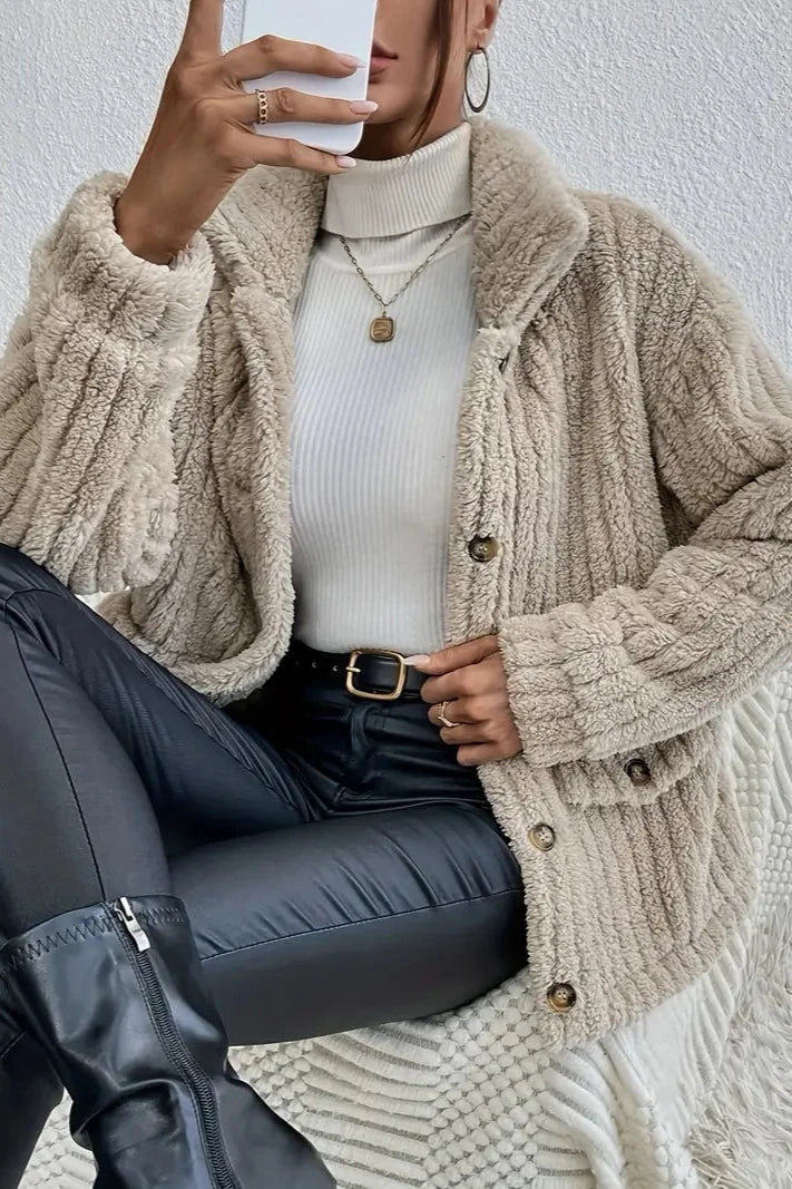 Drune | Weiche Teddyjacke