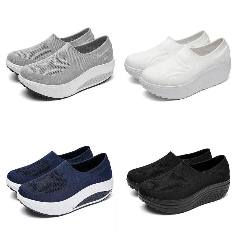 Drune | Damen Sneaker Orthopädische Freizeitschuhe Mit Rutschfester Plattformsohle