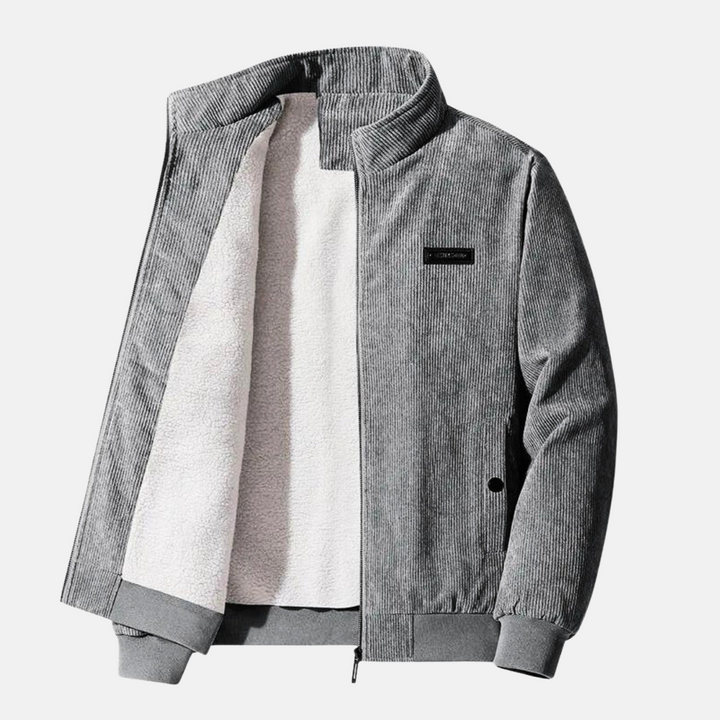 Drune | Sherpa Gefütterte Cordjacke