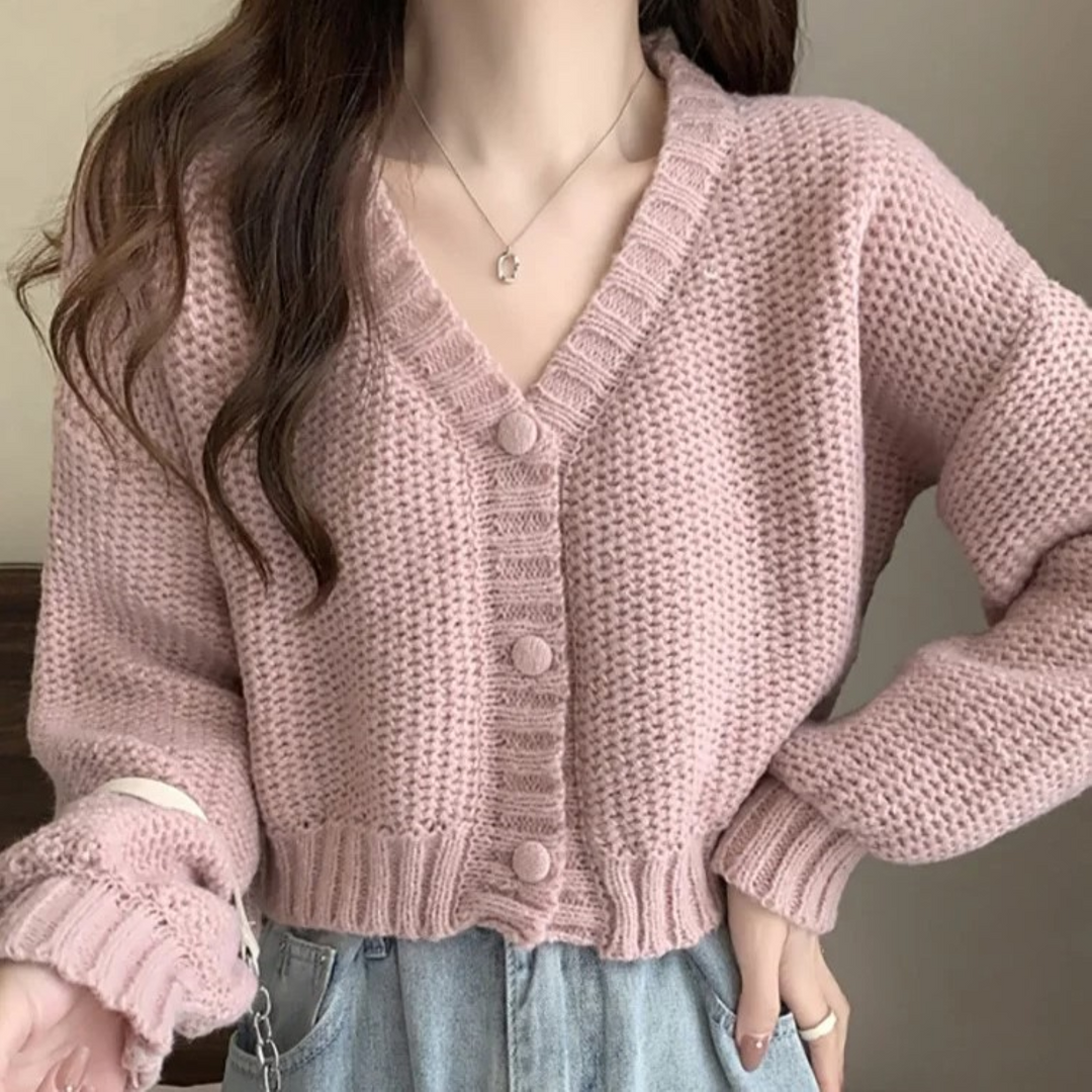 Drune | Freizeitjacke mit V-Ausschnitt