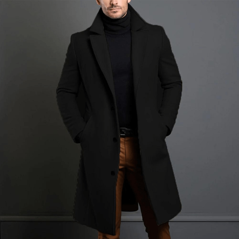 Drune | Herren langer Wintermantel