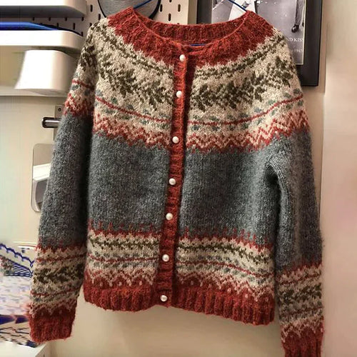 Drune | Weinlese Button Pullover