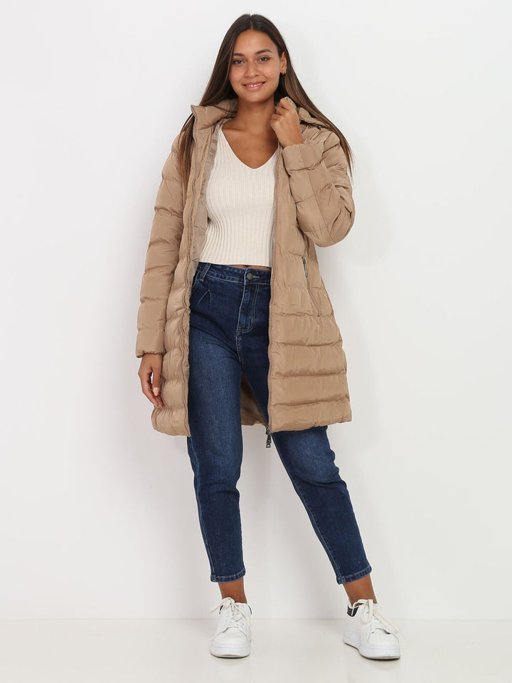 Drune | Kapuzen-Puffer-Jacke - Wasserabweisend - Polyesterfüllung - Winterkomfort