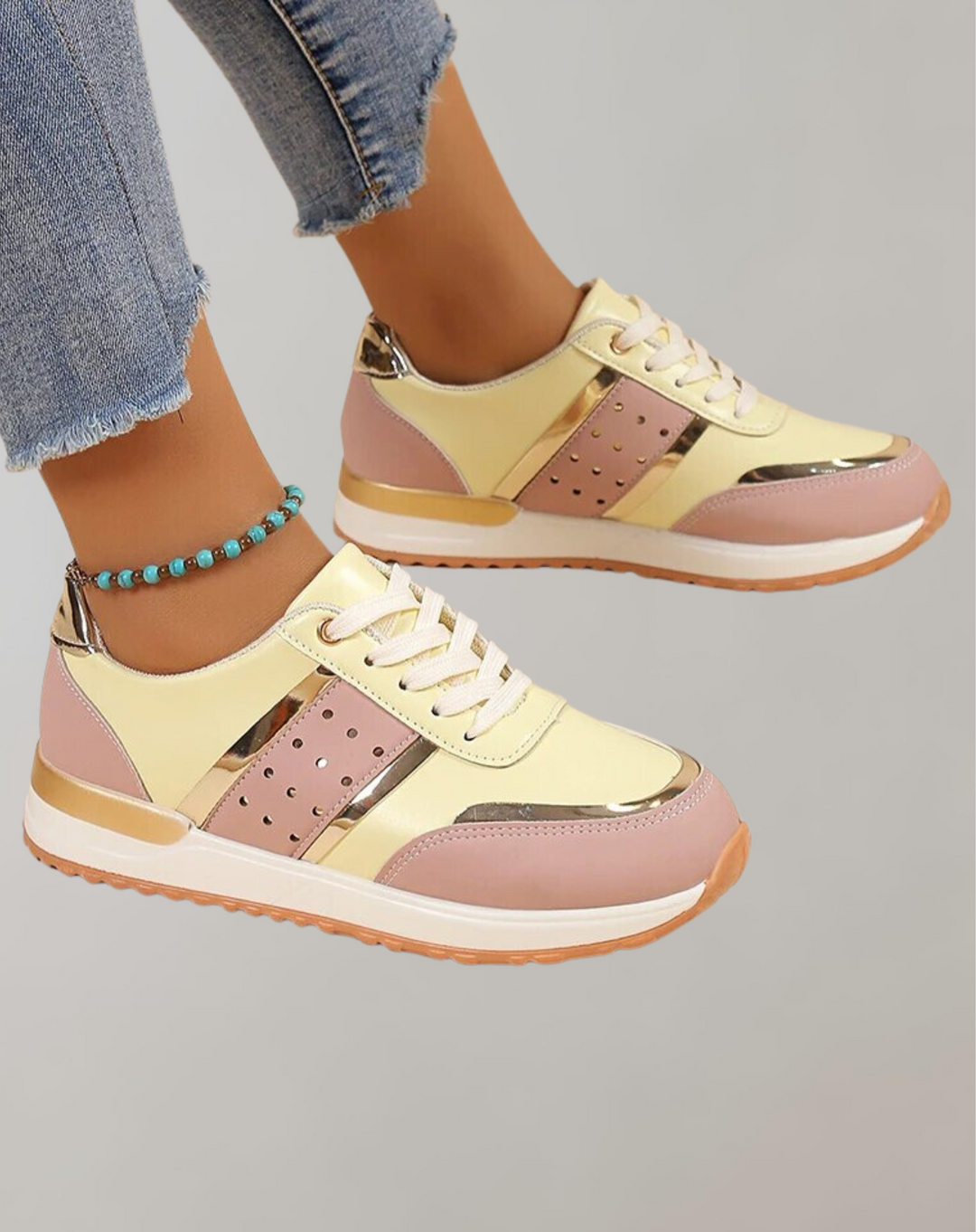Drune | Turnschuhe Schuhe Leder Patchwork