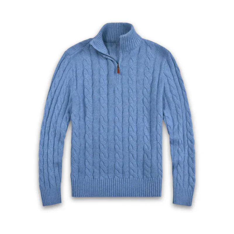 Drune | Trendy Strickjacke Mit Reißverschluss