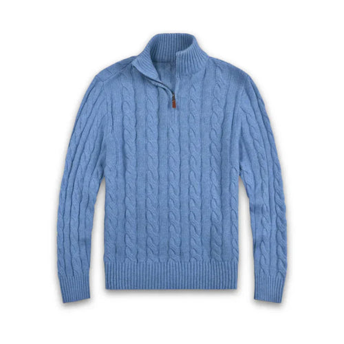 Drune | Trendy Strickjacke Mit Reißverschluss