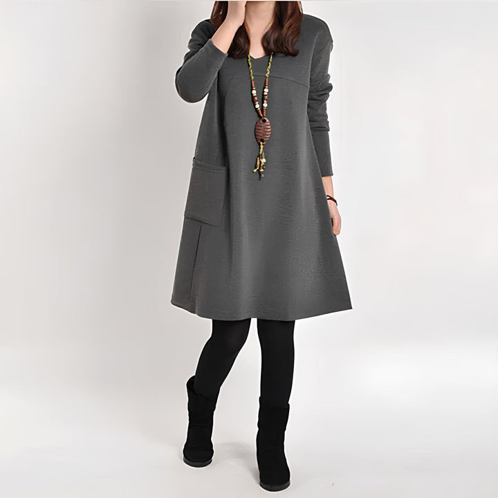 Drune | Aurora Kleid mit Einer Tasche