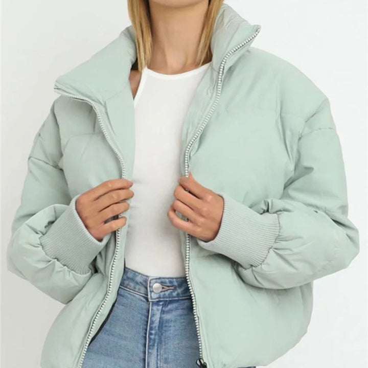 Drune | Kurze Pufferjacke Mit Reißverschluss - Reißverschluss