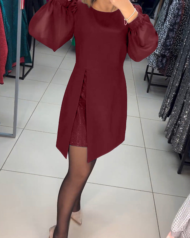 Drune | Einfarbiges Damenkleid