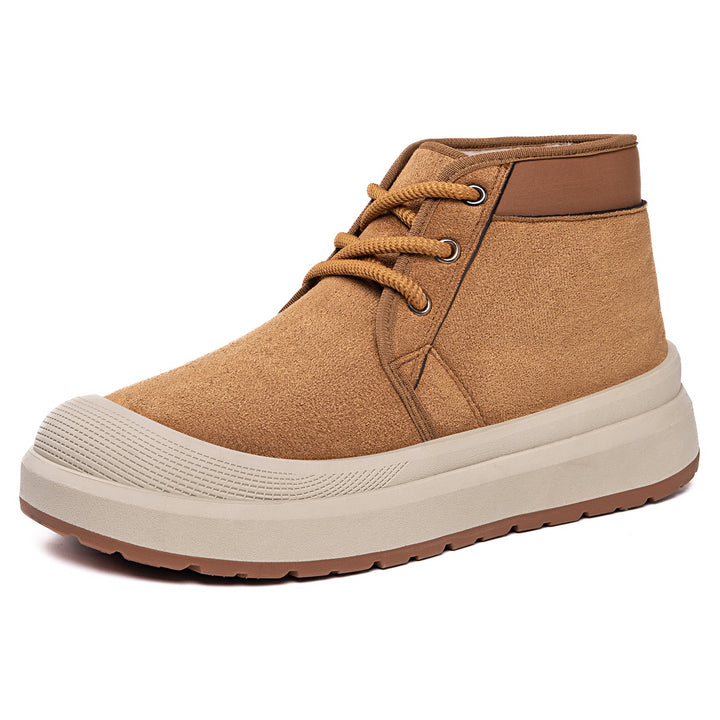Gefütterte Herren-Winterstiefel, warm und bequem