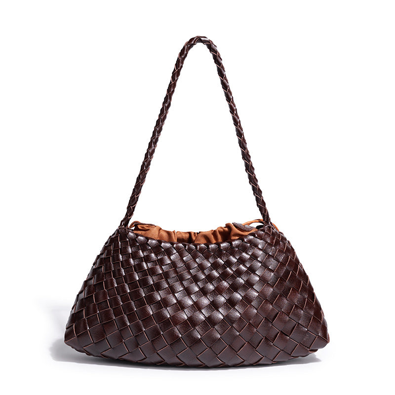 Drune | Schultertasche Mit Geflochtenem Design