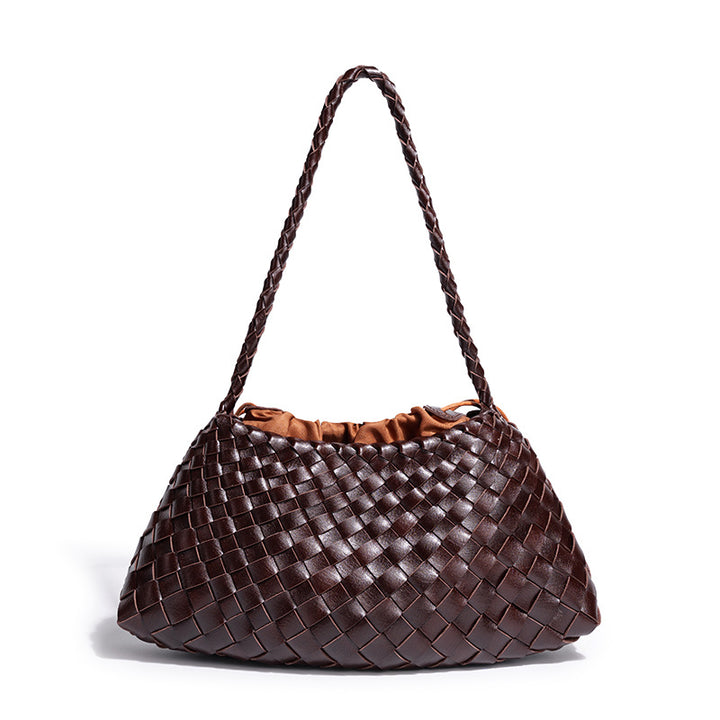 Drune | Schultertasche Mit Geflochtenem Design